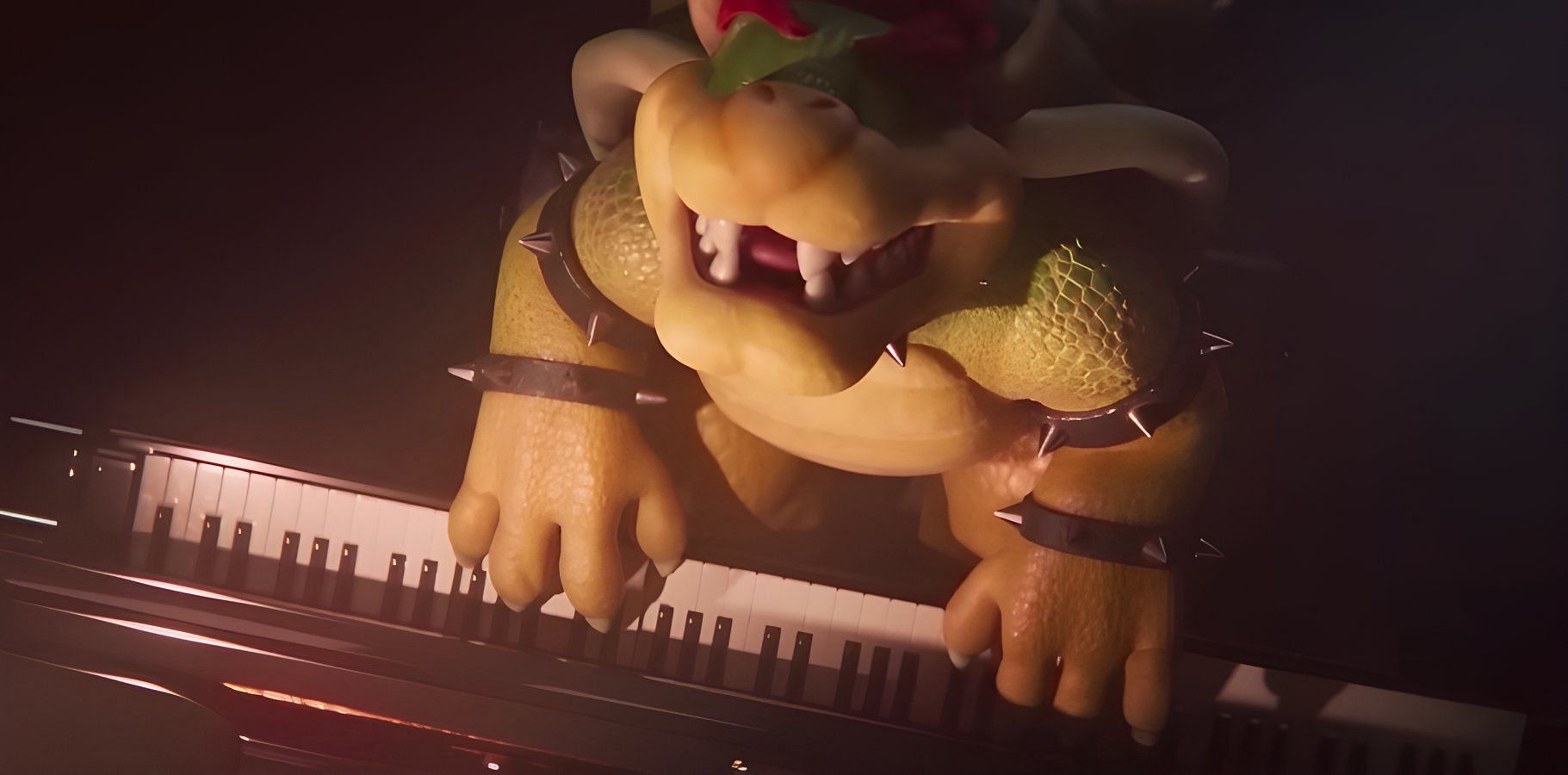 Princess Peach is highlighted with a soulful piano ballad titled "Peaches." (Image via Universal Pictures)